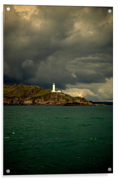 Start Point Lighthouse Acrylic by Thomas Seear