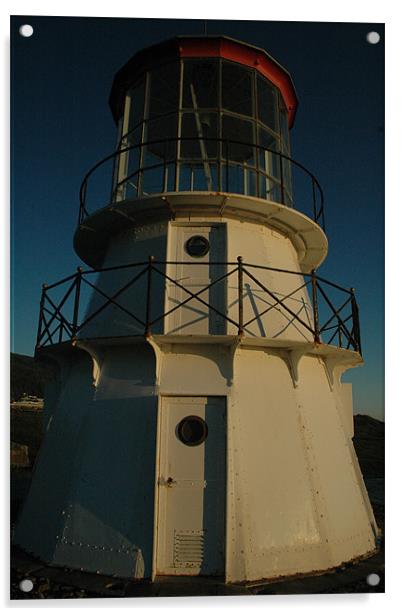 Cape Mendocino Lighthouse Acrylic by john warner