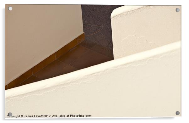 Staircase Pattern Acrylic by James Lavott