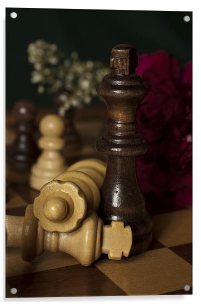 Chess Acrylic by James Lavott