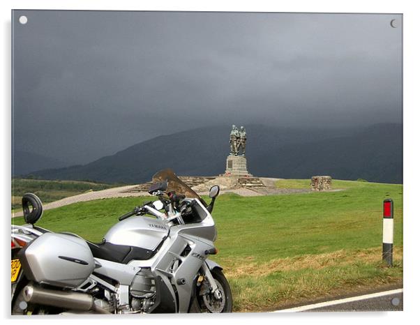 Spean Bridge Commando Memorial Acrylic by Nomad 