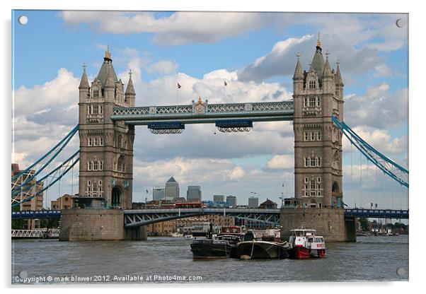 Tower bridge Acrylic by mark blower