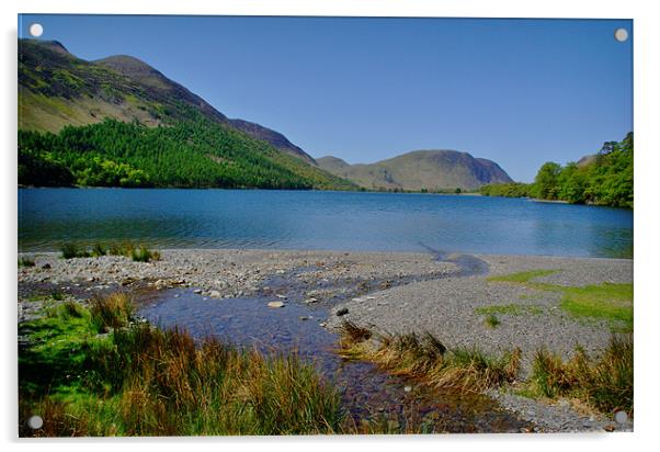 Crummock Water Acrylic by Kleve 