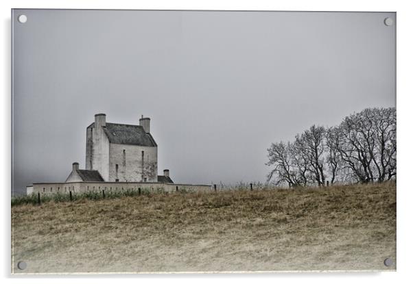 Corgarff Castle, Aberdeenshire Acrylic by Jacqi Elmslie