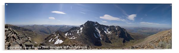 Nevis North Face Acrylic by James Buckle