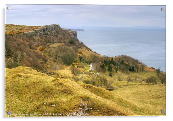 Murlough Bay Isolation Acrylic by David McFarland