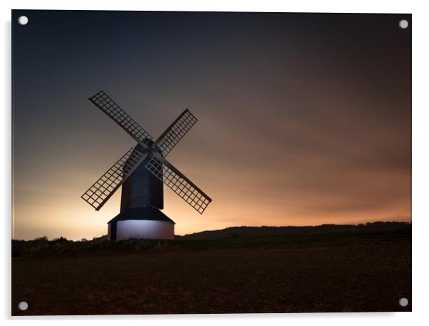 Windmill #2 Acrylic by Rob Camp