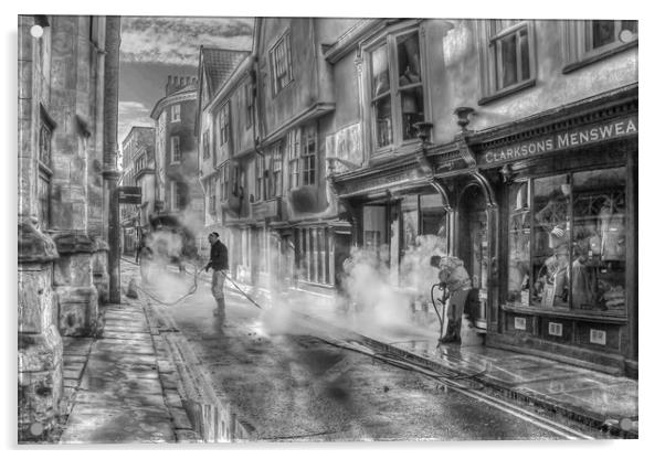 York Street Clean Acrylic by Martin Parkinson