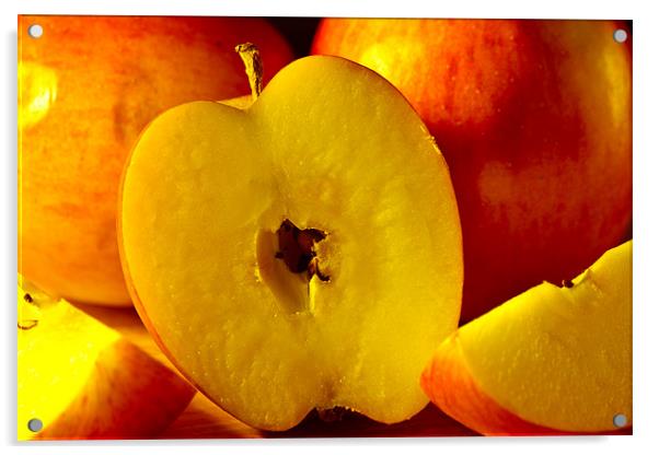 An Apple a Day Acrylic by Brian Roscorla