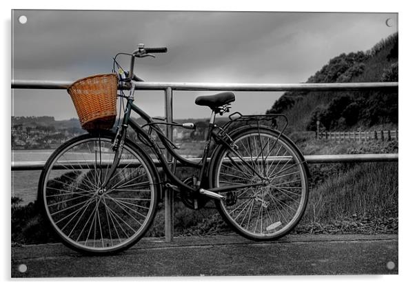 Bicycle Acrylic by C.C Photography