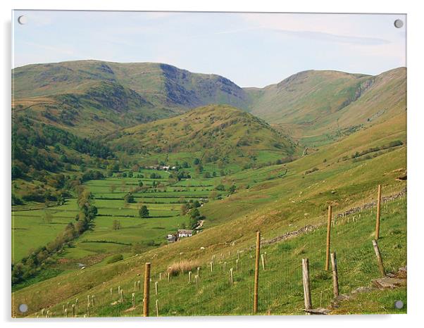 a day in the Lakes Acrylic by charlie Mellow