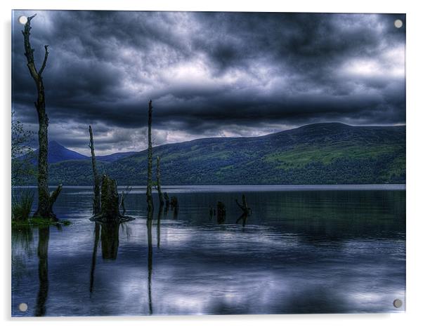 Loch Rannoch Reflections Acrylic by Aj’s Images