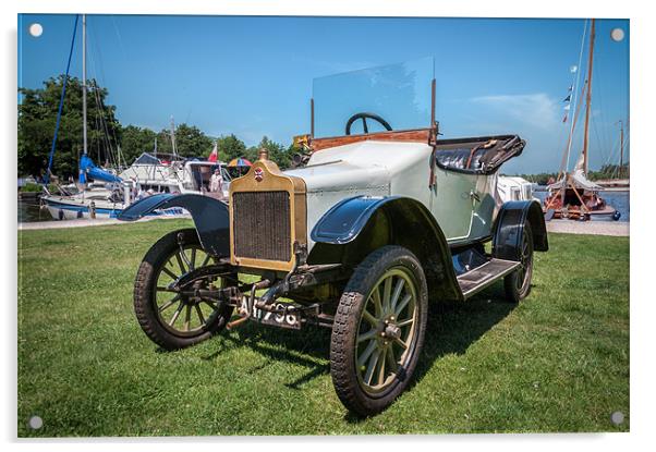 1913 Standard Rhyl at Ranworth Acrylic by Stephen Mole