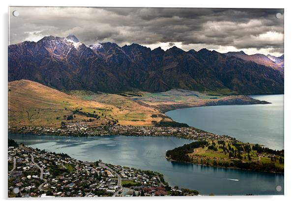 Queenstown Acrylic by Stephen Mole