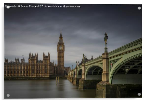 Westminster Acrylic by James Rowland