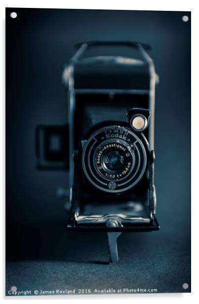 Vintage Kodak Acrylic by James Rowland
