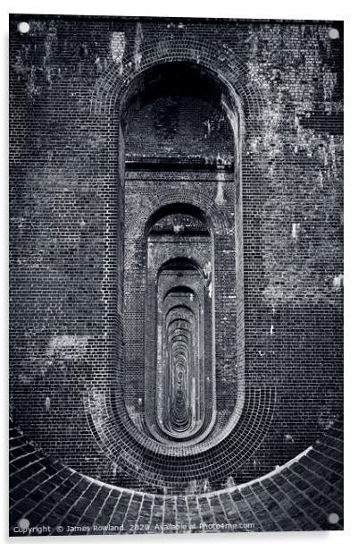 Balcombe Viaduct Acrylic by James Rowland
