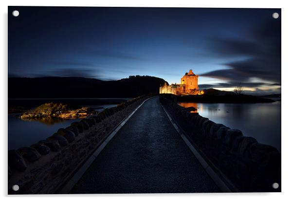 Eilean Donan Castle Acrylic by Martin Appleby