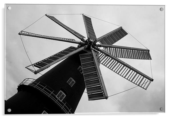 Wonderful Windmill Acrylic by Rick Wilson