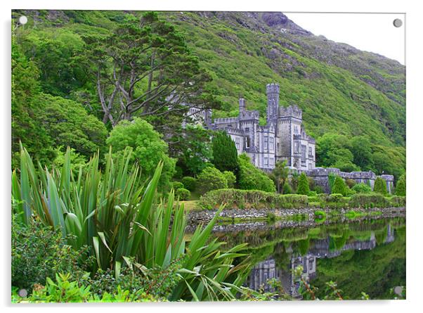 Abbeys of Ireland - Kylemore 2 Acrylic by Andreas Hartmann