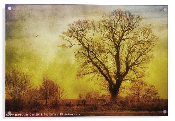 Tree Acrylic by Julie Coe