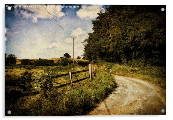 Stody, Norfolk 2 Acrylic by Julie Coe