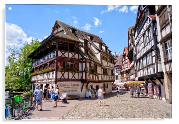 Strasbourg Petite France Acrylic by Rob Hawkins