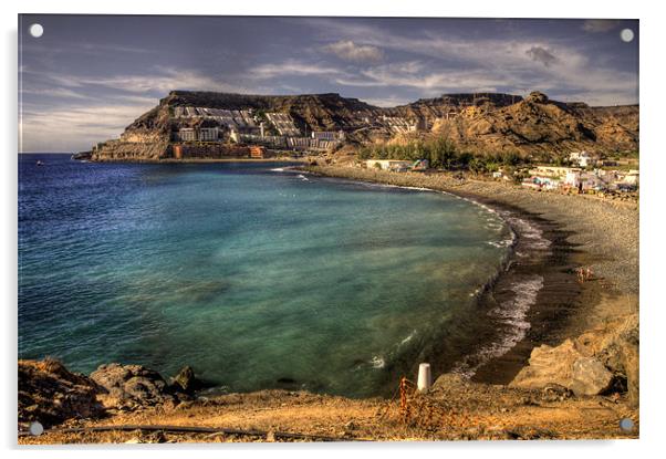 Playa de Cura Acrylic by Rob Hawkins