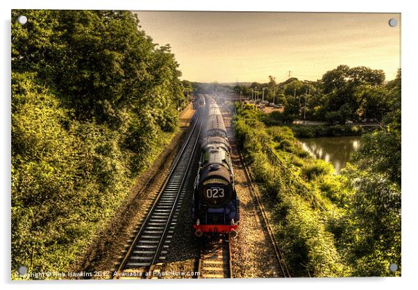 Britannia at Tiverton Parkway Acrylic by Rob Hawkins