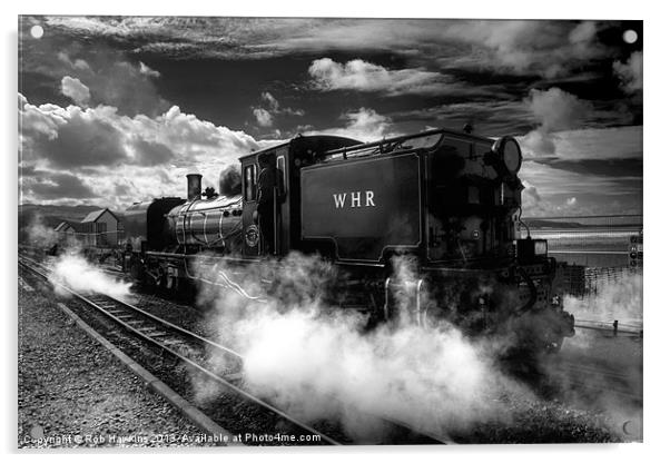 Steaming Clouds Acrylic by Rob Hawkins