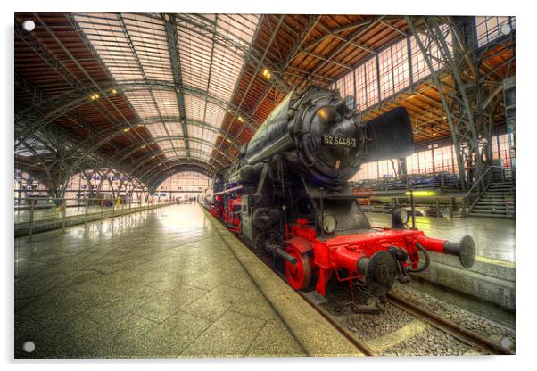 Leipzig Steam Acrylic by Rob Hawkins
