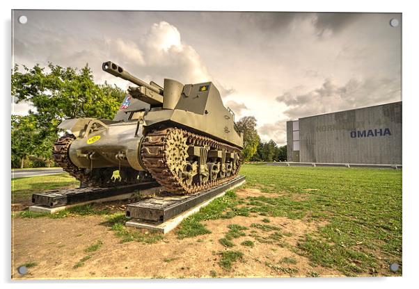 Canadian Tank Acrylic by Rob Hawkins