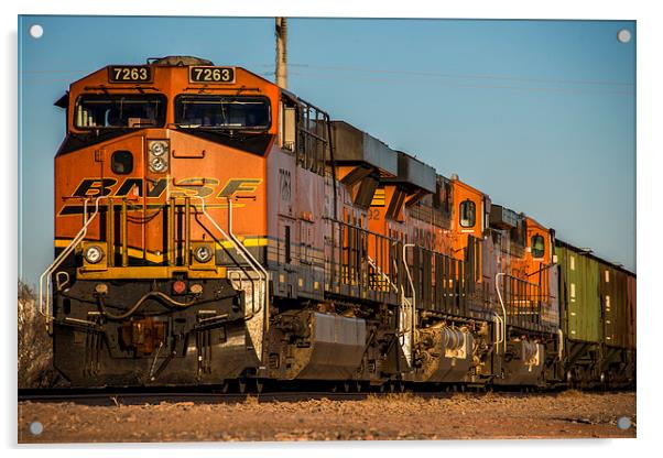 Texas Freight Acrylic by Rob Hawkins