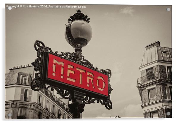  Metro Acrylic by Rob Hawkins
