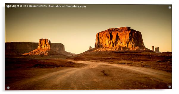  Vale Monumental  Acrylic by Rob Hawkins