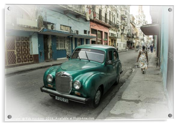 Havana Classic  Acrylic by Rob Hawkins