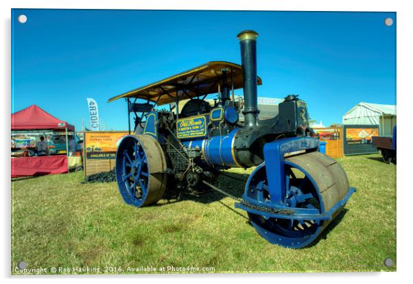 Old Rosie  Acrylic by Rob Hawkins