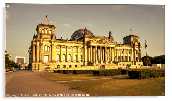 Reichstag Acrylic by Rob Hawkins