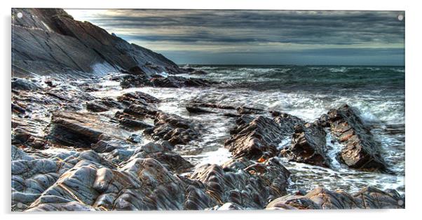 The power of the Atlantic Acrylic by Rob Hawkins