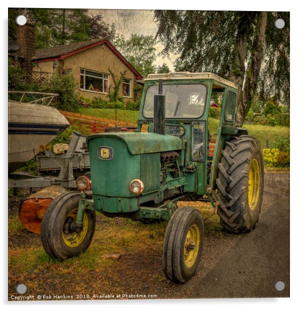 John Deere 2020  Acrylic by Rob Hawkins