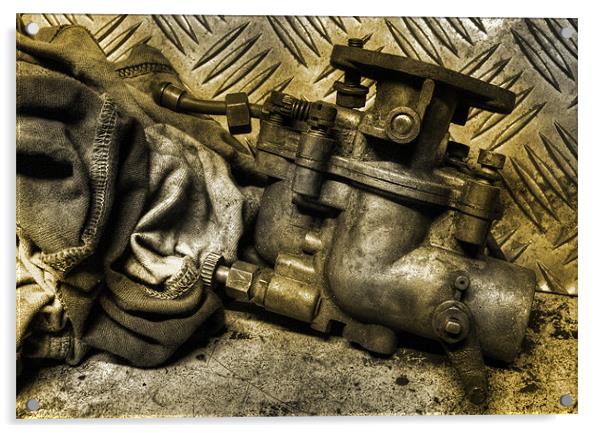 The Carburettor Acrylic by Rob Hawkins
