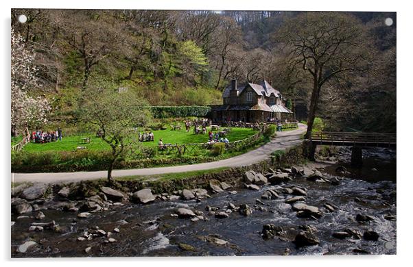 Watersmeet Acrylic by Rob Hawkins