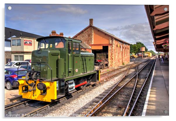 West Somerset Barclay Acrylic by Rob Hawkins