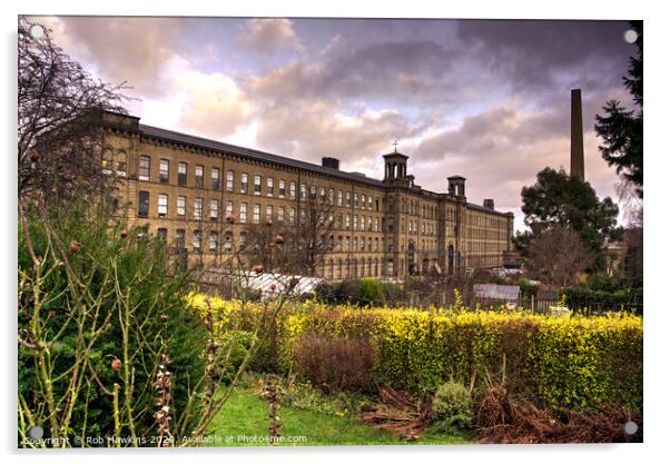 Saltaire Acrylic by Rob Hawkins