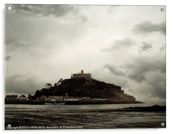St Michaels Mount 2 Acrylic by Alexia Miles