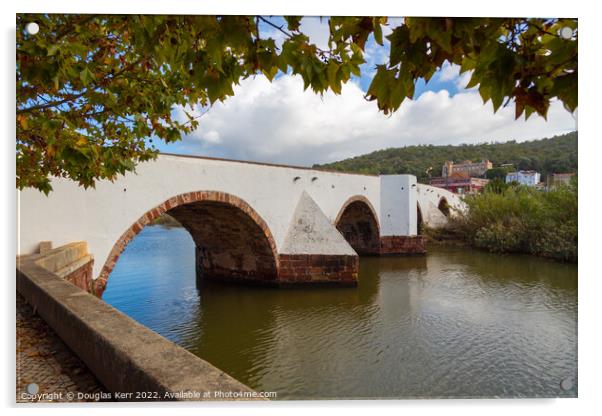 Ponte Romana De Silves Acrylic by Douglas Kerr