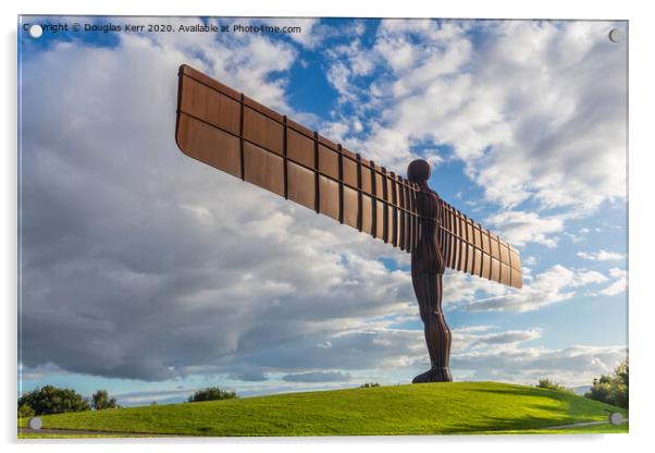 Angel of the North, rear view, Gateshead Acrylic by Douglas Kerr