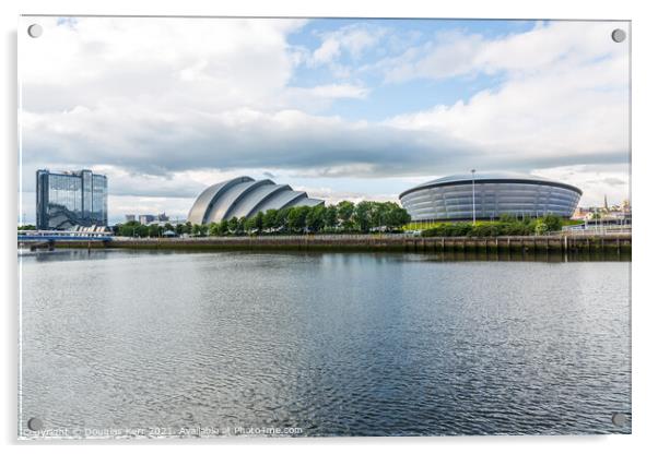 SEC Armadillo, Hydro & Crowne Plaza Hotel, Glasgow Acrylic by Douglas Kerr