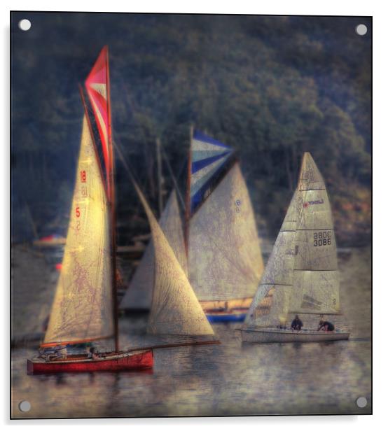 Sailing Acrylic by Mike Sherman Photog