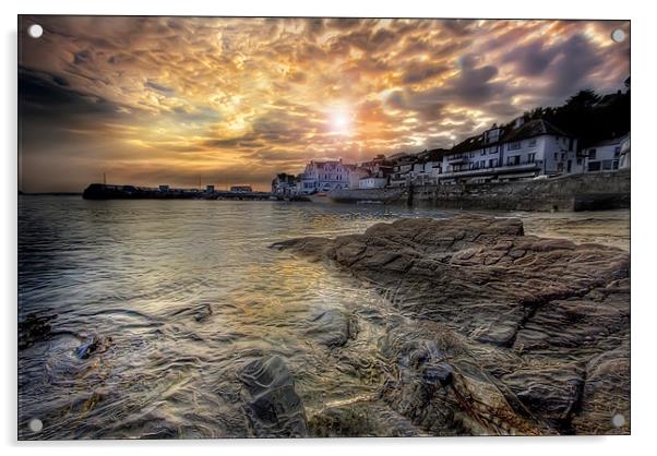 St. Mawes Acrylic by Mike Sherman Photog